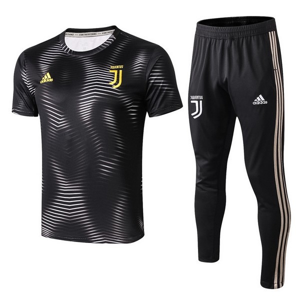 Entrenamiento Juventus Conjunto Completo 2018/19 Gris Negro